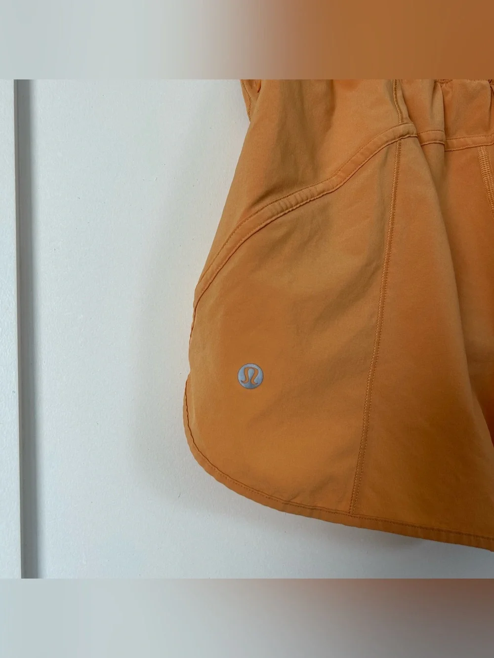 Lululemon Track That Short 5” Monarch Orange Size 4